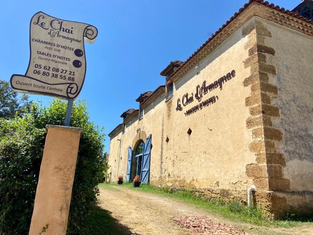 Maison D'Hotes Le Chai D'Armagnac Monguilhem Exterior foto